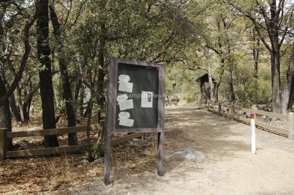 Bonita Canyon Campground at Chiricahua National Monument, Arizona